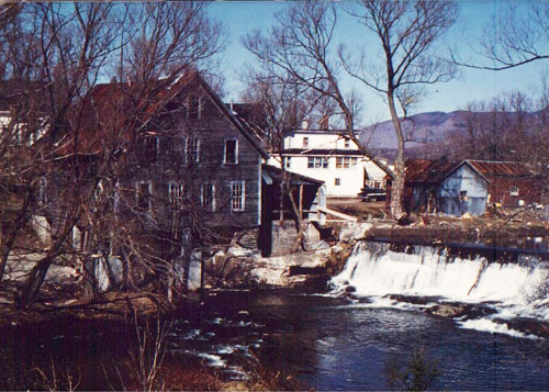 Abercorn's grismill prior to its destruction in 1993