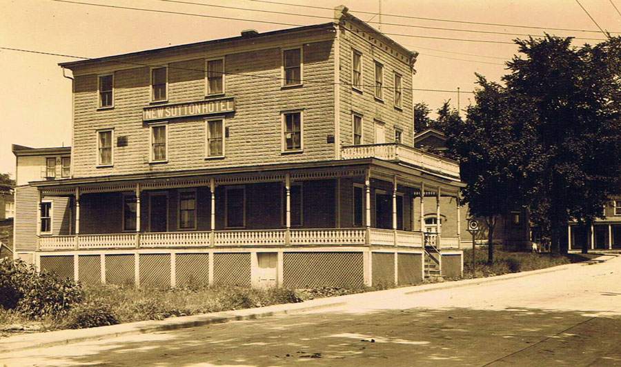 New Sutton Hotel Pine St 1924 - Heritage Sutton